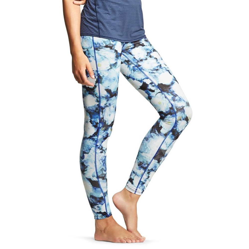 Athleta Floral Crush Chaturanga Leggings